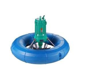 0.75 To 2.2KW Floating Surface Aerator Oxygen Wastewater Lagoon Floating Aerators